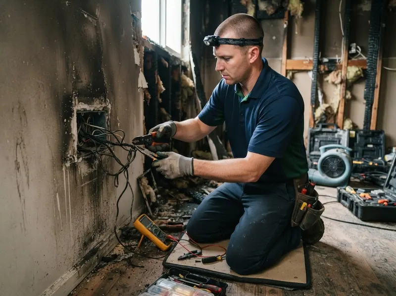 Electrical Wiring Fire Repair in los angeles, CA