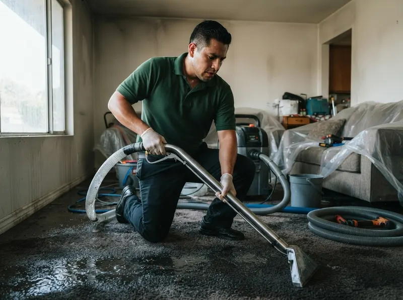 Secondary Fire Suppression Water Extraction in los angeles, CA